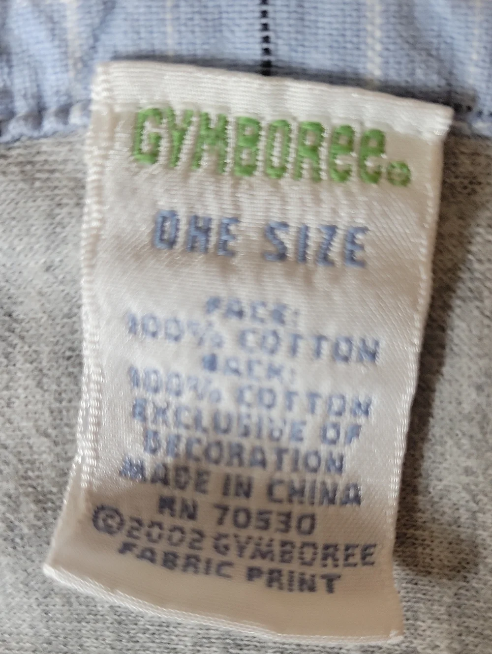Gymboree Vintage 2002 Auto Dog Embroidered Appliqued Baby Blanket